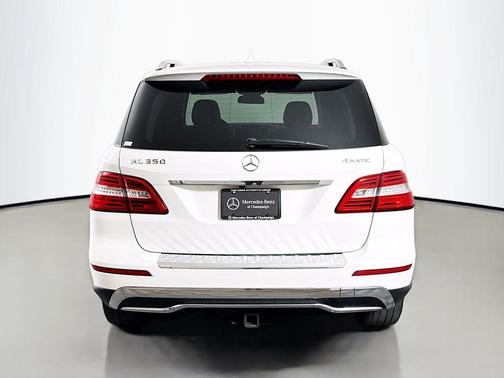 Polar White 2015 Mercedes-Benz M-Class 4MATIC
