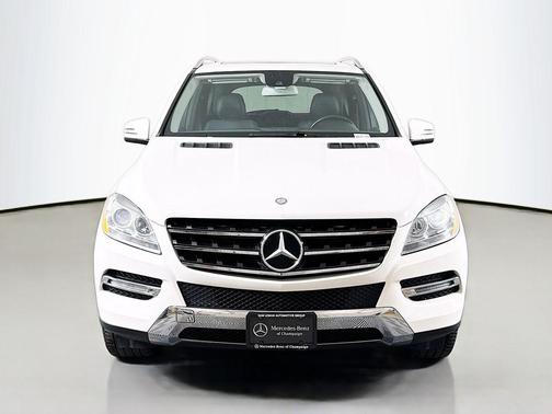 Polar White 2015 Mercedes-Benz M-Class 4MATIC
