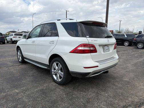 Polar White 2015 Mercedes-Benz M-Class 4MATIC
