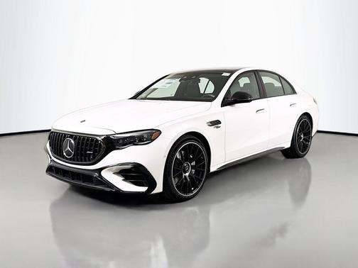 Polar White 2026 Mercedes-Benz AMG E 53 E 4MATIC+