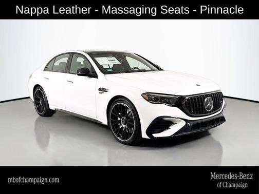 Polar White 2026 Mercedes-Benz AMG E 53 E 4MATIC+