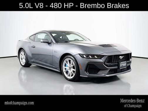 Carbonized Gray Metallic 2024 Ford Mustang GT Premium