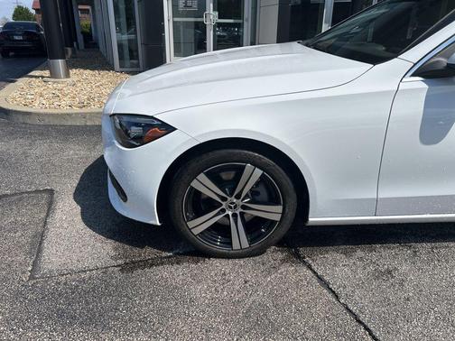 Polar White 2023 Mercedes-Benz C-Class Sedan