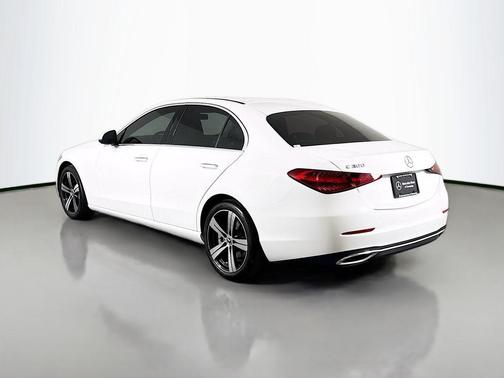 Polar White 2023 Mercedes-Benz C-Class Sedan