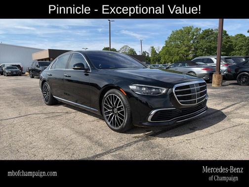 Black 2022 Mercedes-Benz S-Class 4MATIC