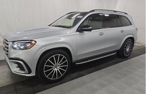 Cirrus Silver Metallic 2025 Mercedes-Benz GLS 580 4MATIC
