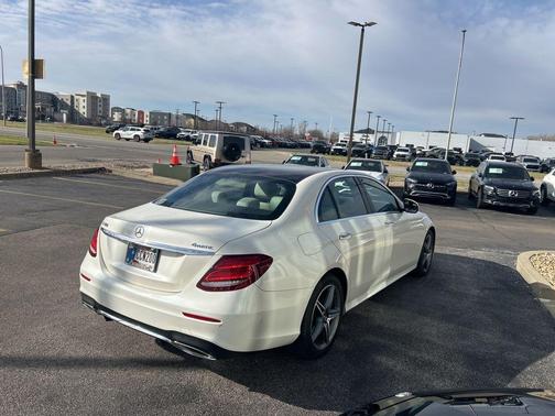 White 2019 Mercedes-Benz E-Class 4MATIC