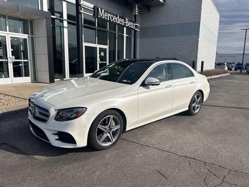 White 2019 Mercedes-Benz E-Class 4MATIC