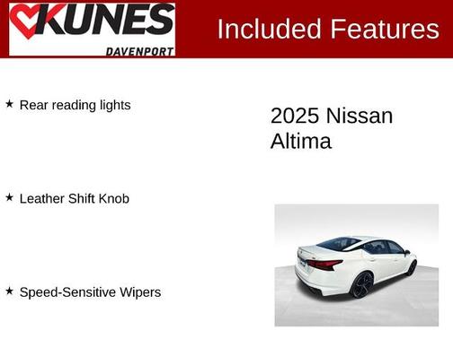 2025 Nissan Altima SR