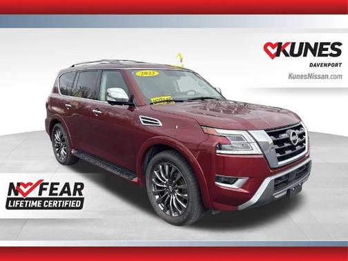 Coulis Red Pearl 2023 Nissan Armada Platinum