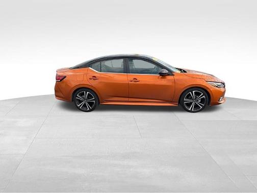Orange 2022 Nissan Sentra SR