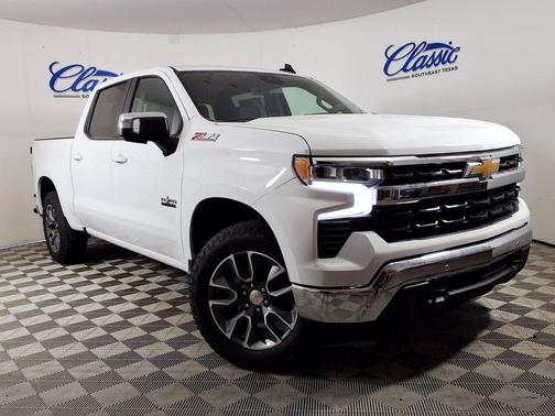 Summit White 2026 Chevrolet Silverado 1500 LT