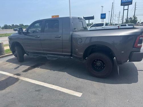 Granite Crystal Metallic Clearcoat 2024 RAM 3500 Laramie Mega Cab 4x4 6'4' Box