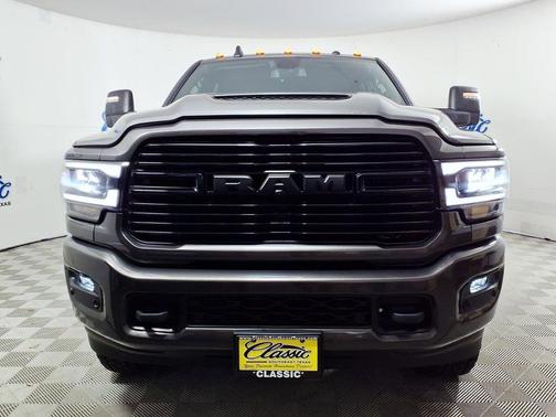Granite Crystal Metallic Clearcoat 2024 RAM 3500 Laramie Mega Cab 4x4 6'4' Box