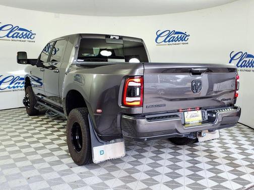 Granite Crystal Metallic Clearcoat 2024 RAM 3500 Laramie Mega Cab 4x4 6'4' Box