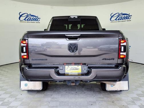 Granite Crystal Metallic Clearcoat 2024 RAM 3500 Laramie Mega Cab 4x4 6'4' Box