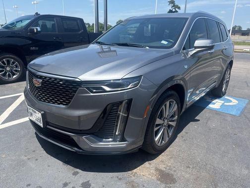 Satin Steel Metallic 2022 Cadillac XT6 Premium Luxury FWD