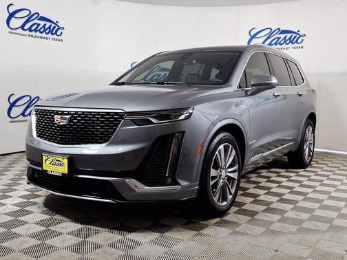 Satin Steel Metallic 2022 Cadillac XT6 Premium Luxury FWD