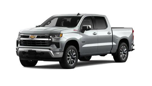 Gray 2026 Chevrolet Silverado 1500 LT
