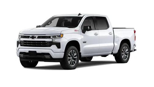 Summit White 2026 Chevrolet Silverado 1500 RST