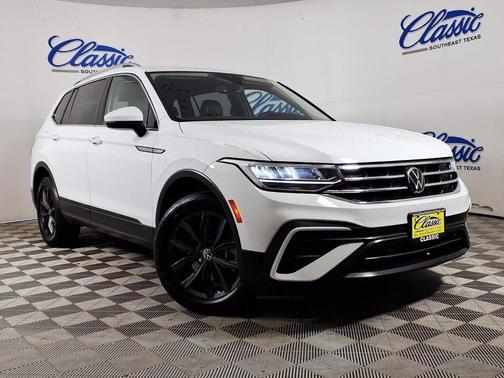 White 2022 Volkswagen Tiguan 2.0T SE