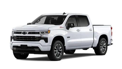 Summit White 2026 Chevrolet Silverado 1500 RST