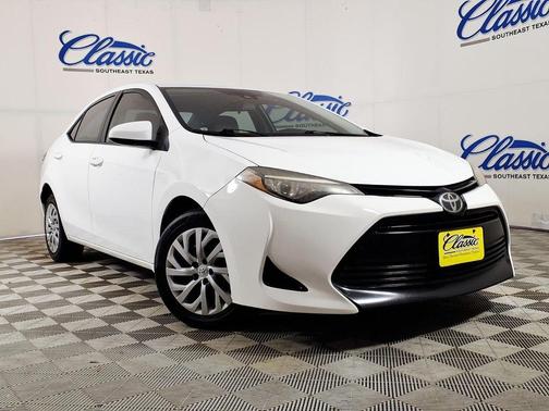 White 2017 Toyota Corolla LE