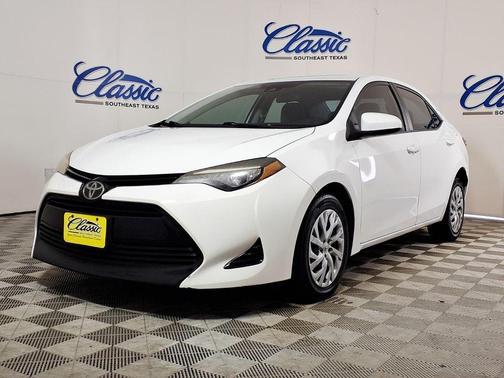 White 2017 Toyota Corolla LE