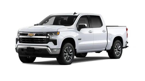 Summit White 2026 Chevrolet Silverado 1500 LT