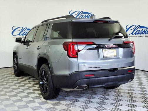 Satin Steel Metallic 2021 GMC Acadia FWD SLE
