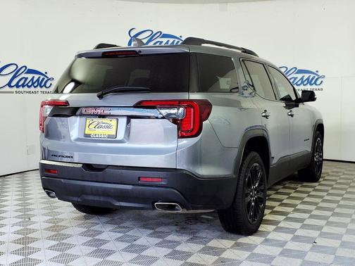Satin Steel Metallic 2021 GMC Acadia FWD SLE