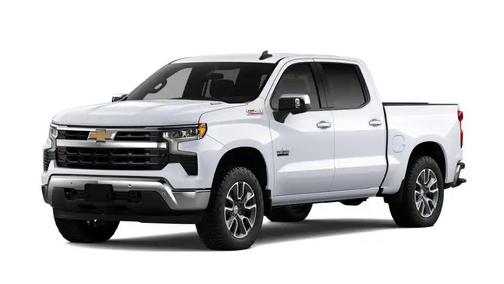 Summit White 2026 Chevrolet Silverado 1500 LT