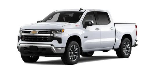 Summit White 2026 Chevrolet Silverado 1500 LT