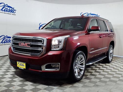Red 2017 GMC Yukon SLT