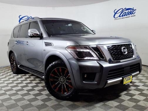 Gun Metallic 2017 Nissan Armada Platinum