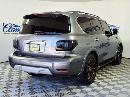 Gun Metallic 2017 Nissan Armada Platinum