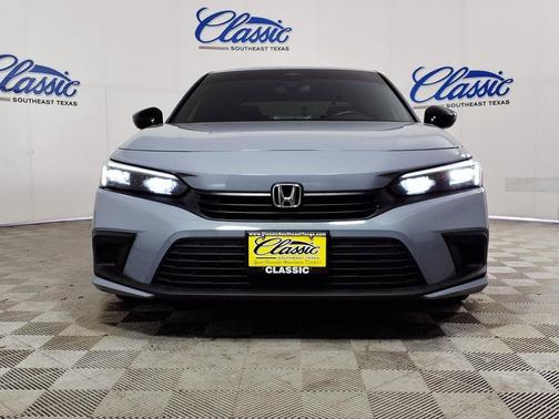 Aegean Blue Metallic 2023 Honda Civic Sport