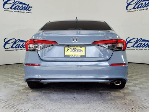 Aegean Blue Metallic 2023 Honda Civic Sport