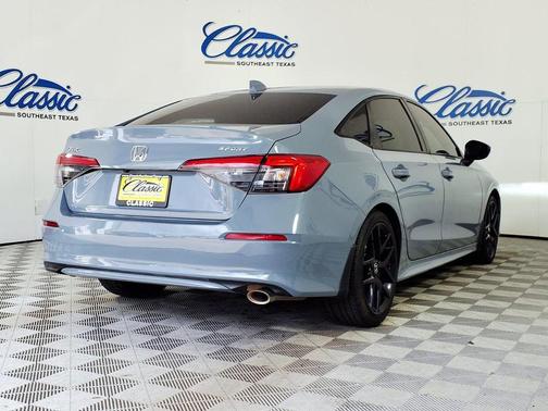 Aegean Blue Metallic 2023 Honda Civic Sport