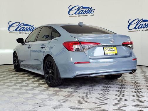 Aegean Blue Metallic 2023 Honda Civic Sport