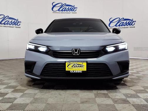Aegean Blue Metallic 2023 Honda Civic Sport