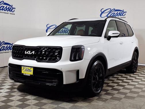 Glacial White Pearl 2024 Kia Telluride SX X-Pro