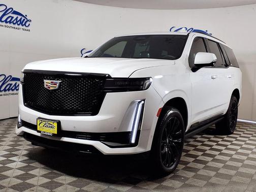 Crystal White Tricoat 2023 Cadillac Escalade Sport