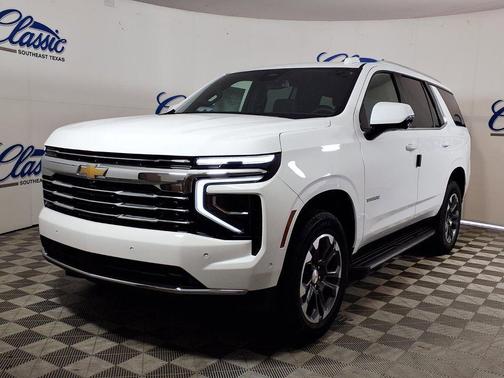 Summit White 2026 Chevrolet Tahoe LT