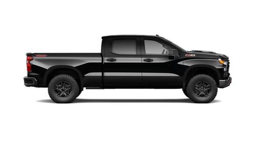 Black 2026 Chevrolet Silverado 1500 Custom Trail Boss