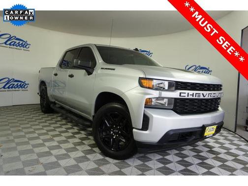 Gray 2020 Chevrolet Silverado 1500 Custom