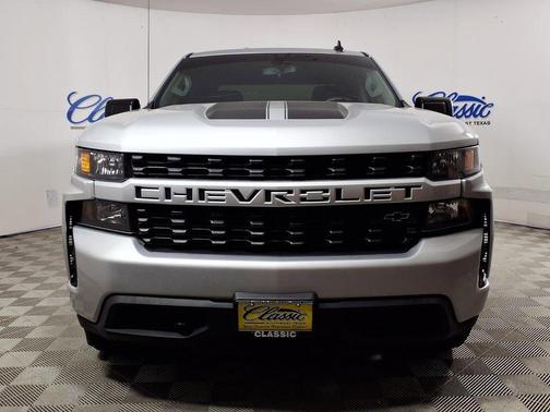 Gray 2020 Chevrolet Silverado 1500 Custom