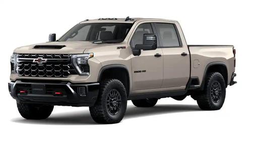 Tan 2026 Chevrolet Silverado 2500 Crew Cab, Standard Bed, XR2, 4WD
