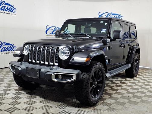 Black Clearcoat 2021 Jeep Wrangler Unlimited 4xe Sahara