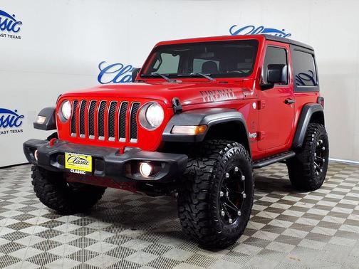 Black Clearcoat 2018 Jeep Wrangler Sport S